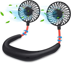 Portable Neck Fan Comes with USB Rechargeable Mini Fan