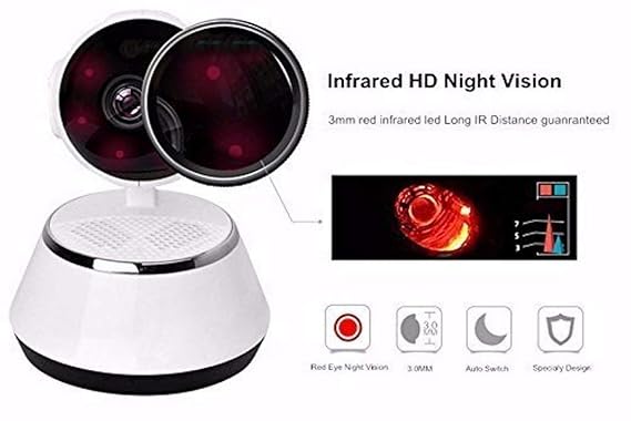 Night Vision Net IP 360 Degree Robot Camera