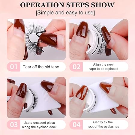 Reusable Self-Adhesive Eyelashes