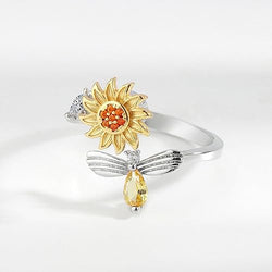 Fidget Sunflower Ring