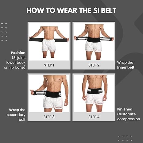 Adjustable Sciatica, Back Pain Relief Belt