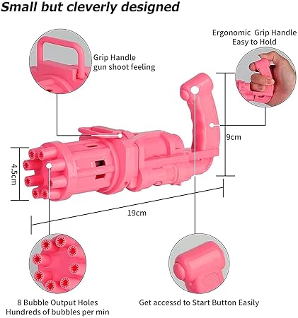 Bubble Maker Gun Machine