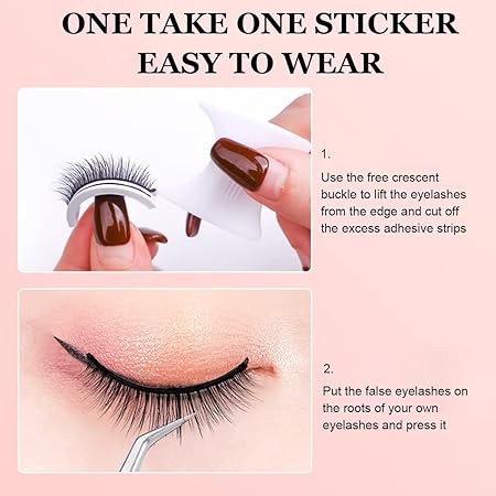 Reusable Self-Adhesive Eyelashes