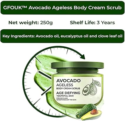 Avocado Forever Body Scrub for Women