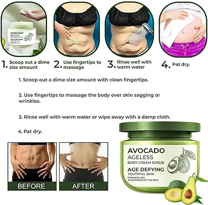 Avocado Forever Body Scrub for Women