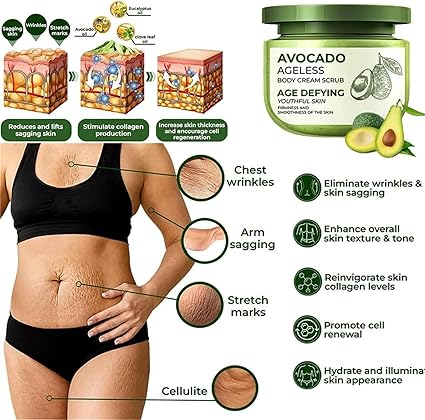 Avocado Forever Body Scrub for Women