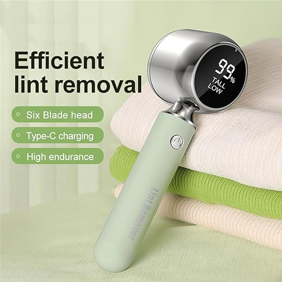 Fuzz Remover Fabric Shaver for Clothing, Rechargeable Electric Lint Remover