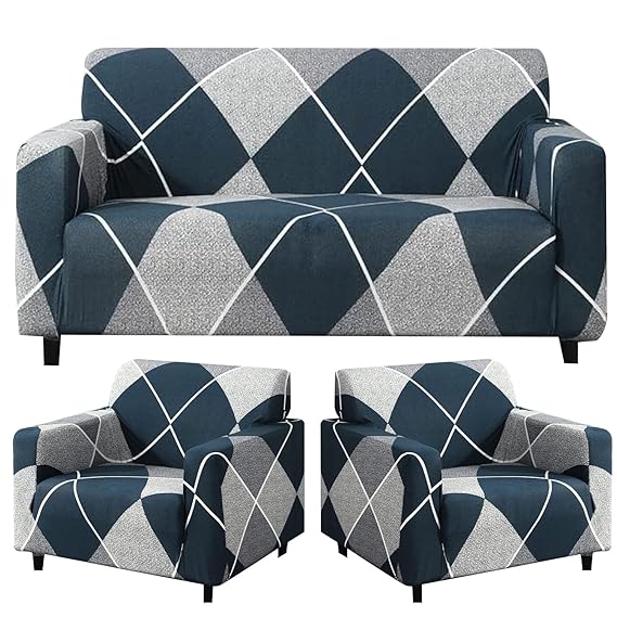 Sofa Cover 3 Seater and 2 Seater Fully Covered Universal 5 Seater Sofa Cover