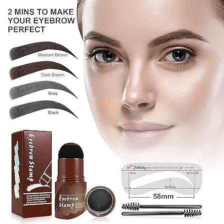 Eyebrow Stamp Stencil Kit