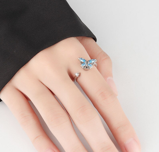 Fidget Butterfly Ring